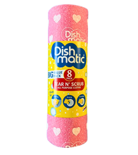 Load image into Gallery viewer, Dishmatic Tear N' Scrub All Purpose Cloths 8 Pack