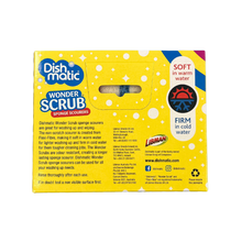 Load image into Gallery viewer, Dishmatic Wonder Scrub Sponge Scourers 6 Pack
