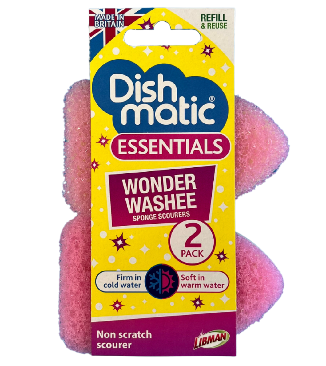 Dishmatic Essentials Wonder Washee Refills 2 Pack