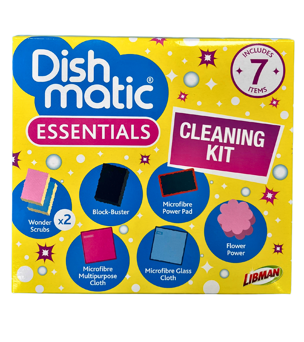 Dishmatic Essentials Cleaning Kit 7 Pack