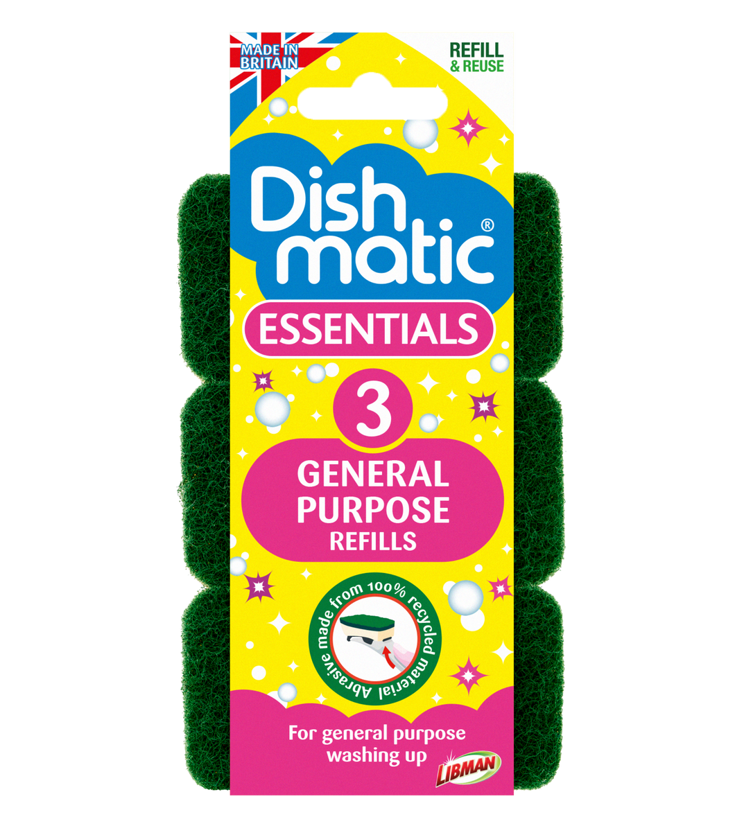 Dishmatic Essentials General Purpose Refills 3 Pack