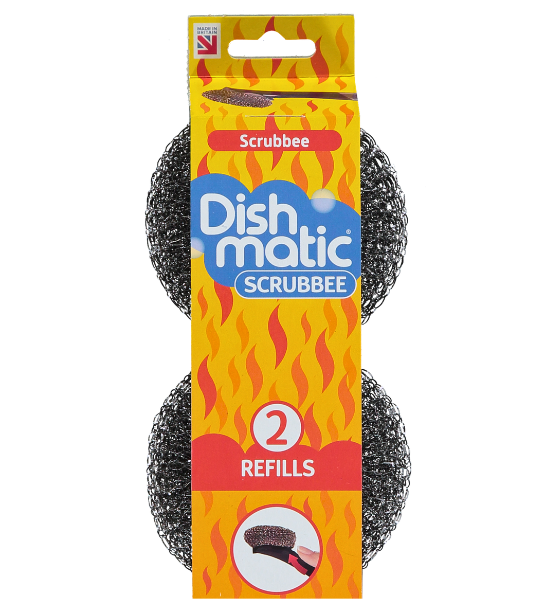 Dishmatic Scrubbee Refills 2 Pack