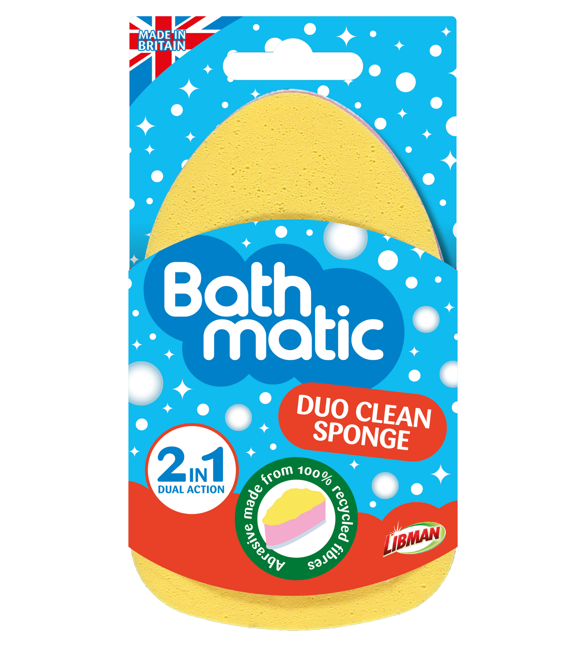 Dishmatic Spugna Con Manico Ricaricabile – Testina Flexi-Fibre, Nero, Per Lavare Piatti Senza Bagnare Le Mani