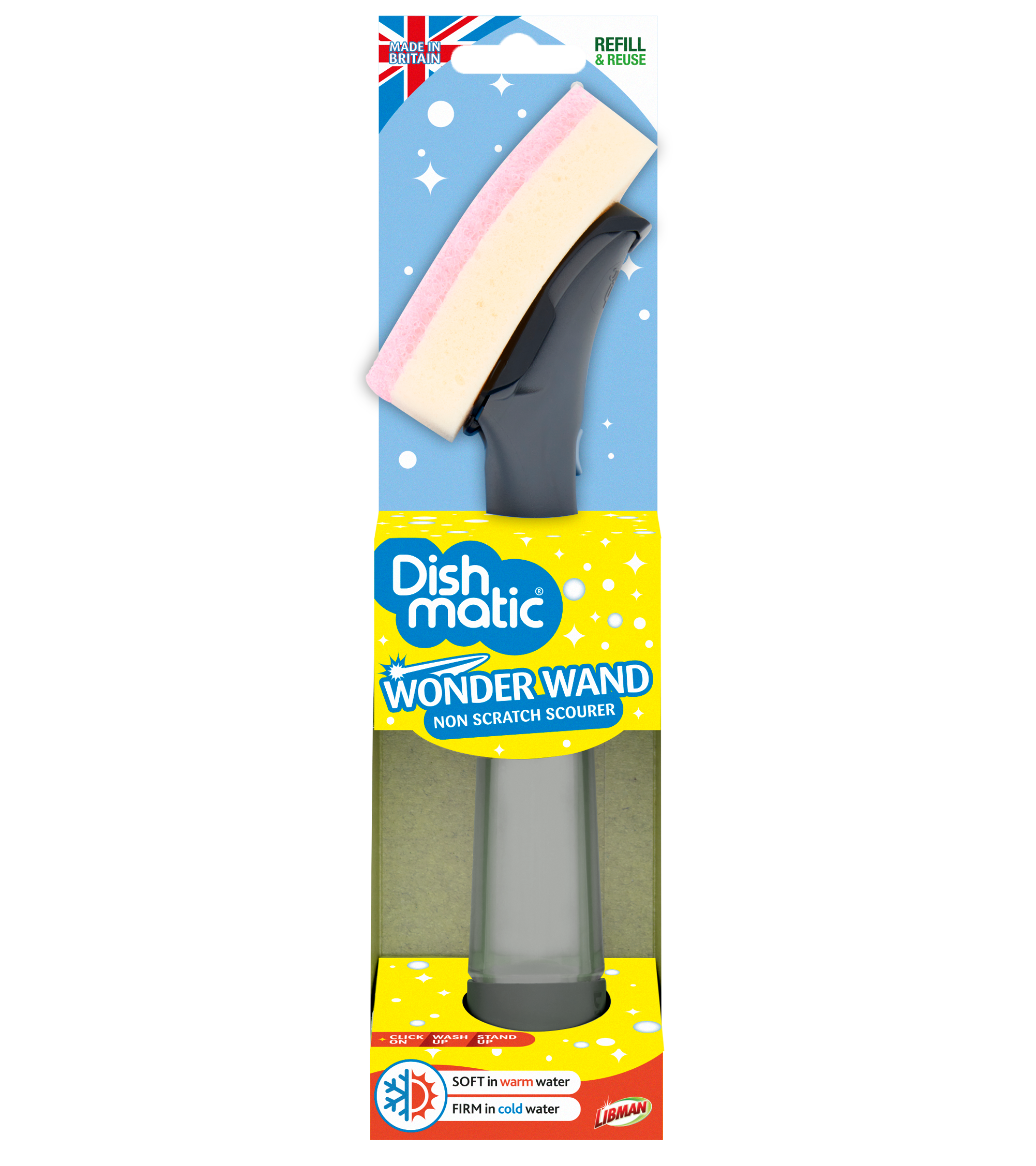 Dishmatic Wonder Wand Fillable Washing Up Handle